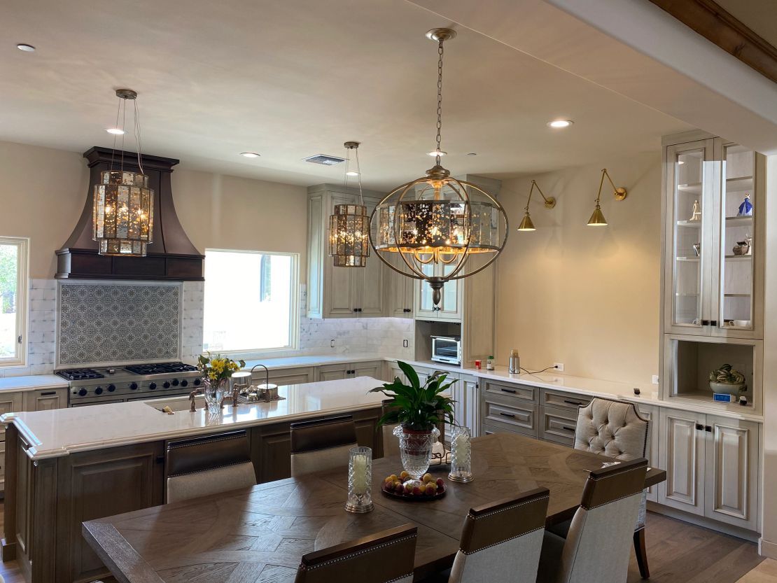 Kitchen remodel lighting