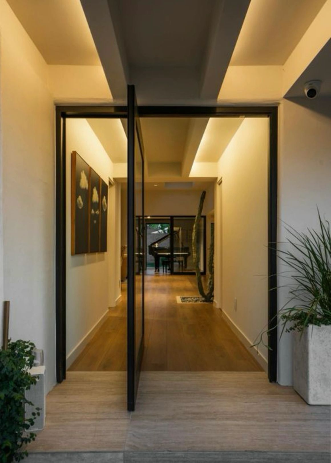 Finished residential lighting and hallway electrical work by DeVita Electric