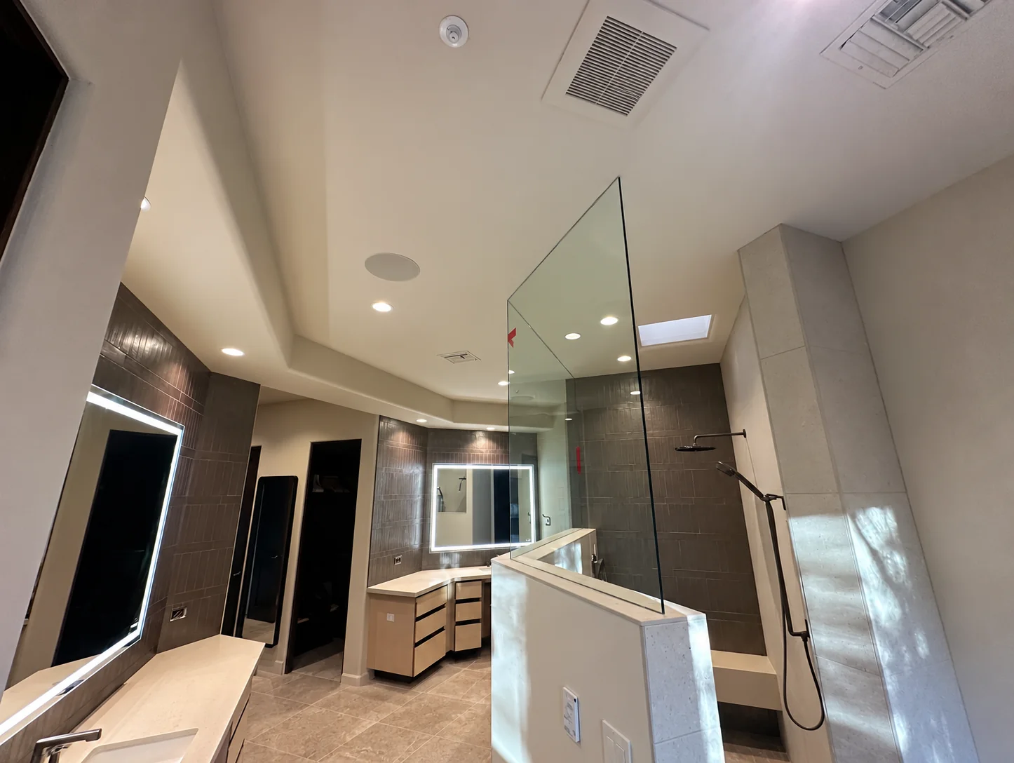 Bathroom remodel electrical